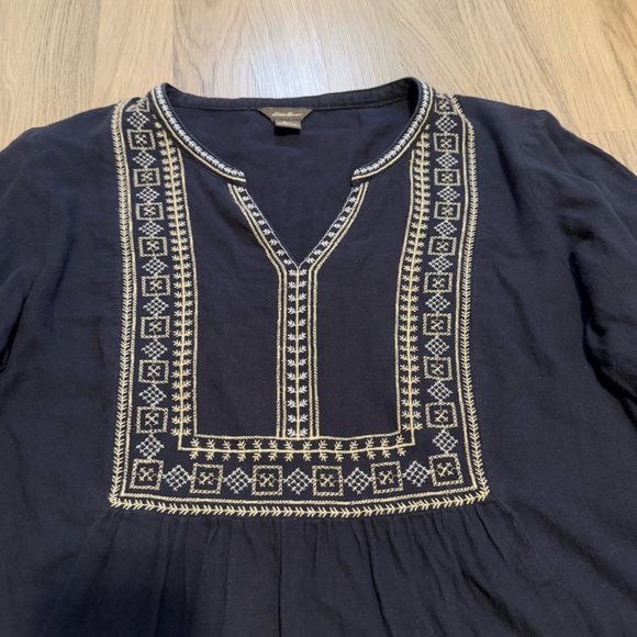 Eddie Bauer 3/4 Sleeve Top - Picture 3 of 4